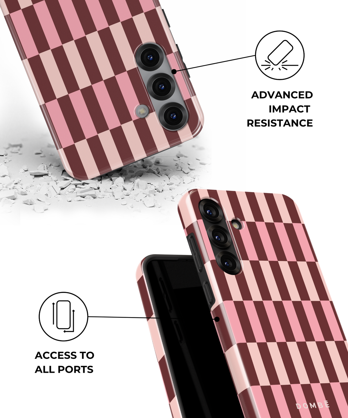 Checker Blush
